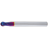 Radiusfräser VHM 30° 2mm, Z=2 kurz, RockTec PRO