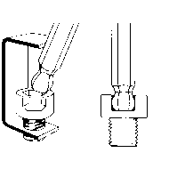 703012 Sechskant-Winkelschraubendreher extra lang mit Kugelkopf, farbcodiert