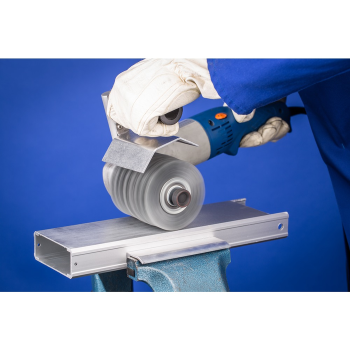 Rundb&uuml;rste f&uuml;r Satiniermaschinen, ungezopft WBU 100100/19,1 SiC 80 1,27 - 2