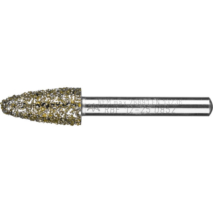 Diamant-Schleifstift Drbf-N 12,0-25/6 D852
