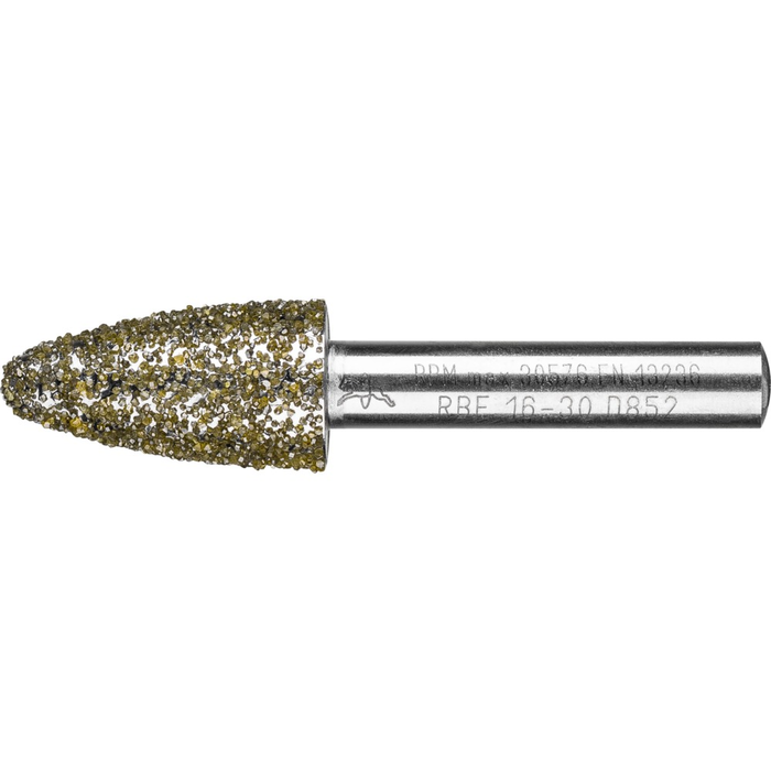 Diamant-Schleifstift Drbf-N 16,0-30/8 D852