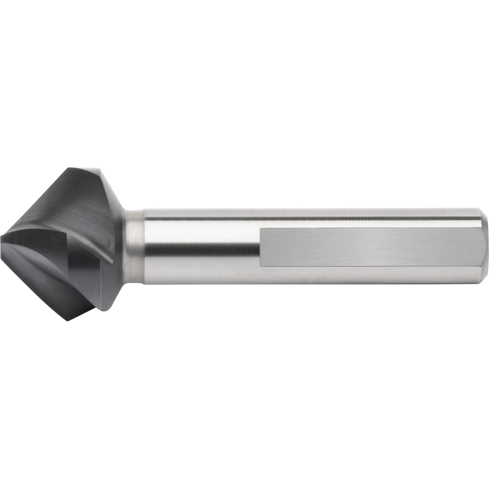 Kegelsenker HSS-E 90° 6,3mm FL3 spiralisiert