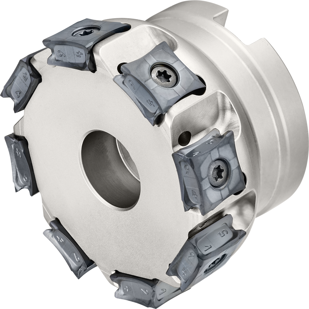 Tangential Eckfräser 90° ø160mm für 20 x XNMU 12