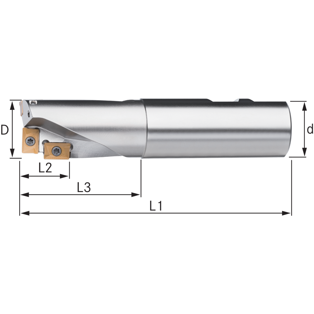 Bohr-Senkfräser 90° 20x 90mm, Schaft-20mm, für 3 x AP..1003