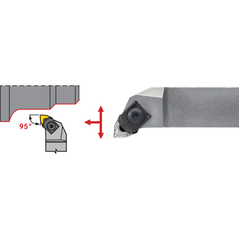 Klemmhalter MWLN-L 2020 K08, 95°, für WNM.0804..