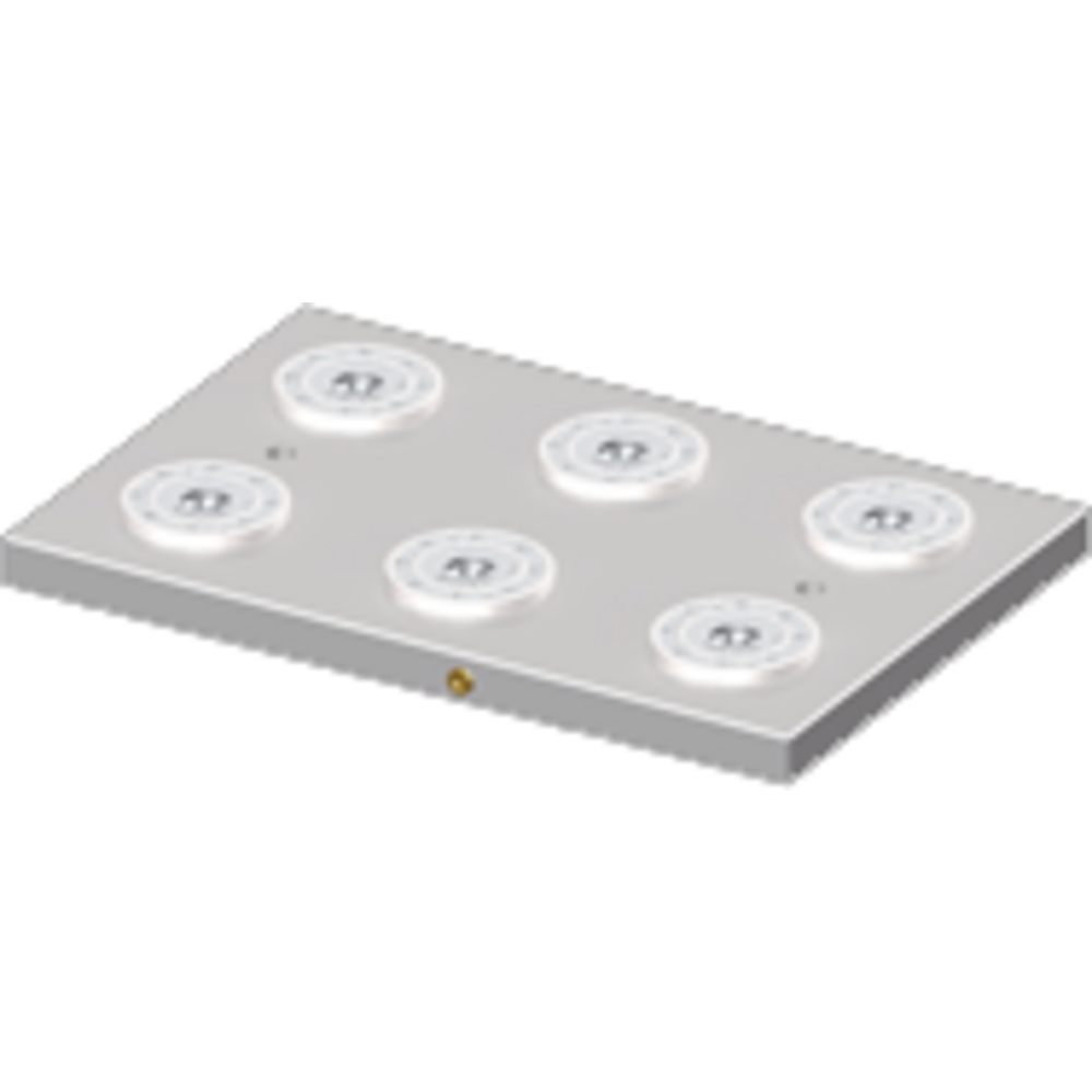 Mehrfach-Spannstation, hydraulisch 6-fach Typ K20 Stichmaß 200mm