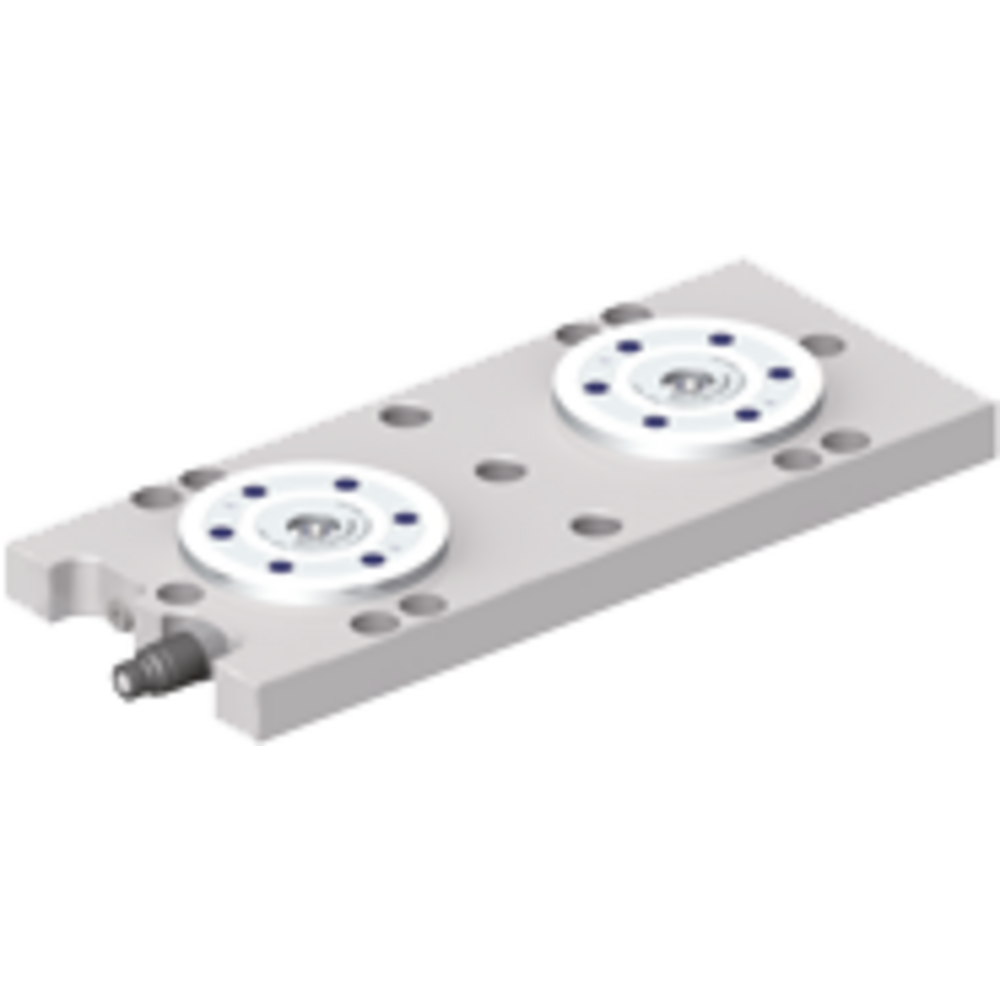 Mehrfach-Spannstation, hydraulisch 2-fach Typ K10.2 Stichmaß 200mm