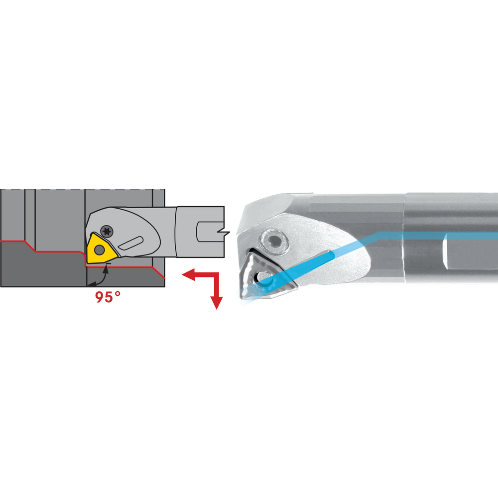 Bohrstange negativ A25R-PWLN R 06