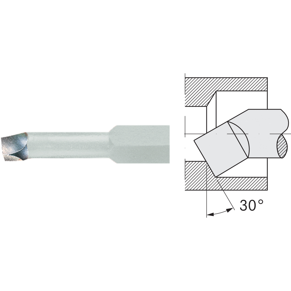 Drehmeißel HSSE ähnl. D4953 quadratisch 12mm x 12mm