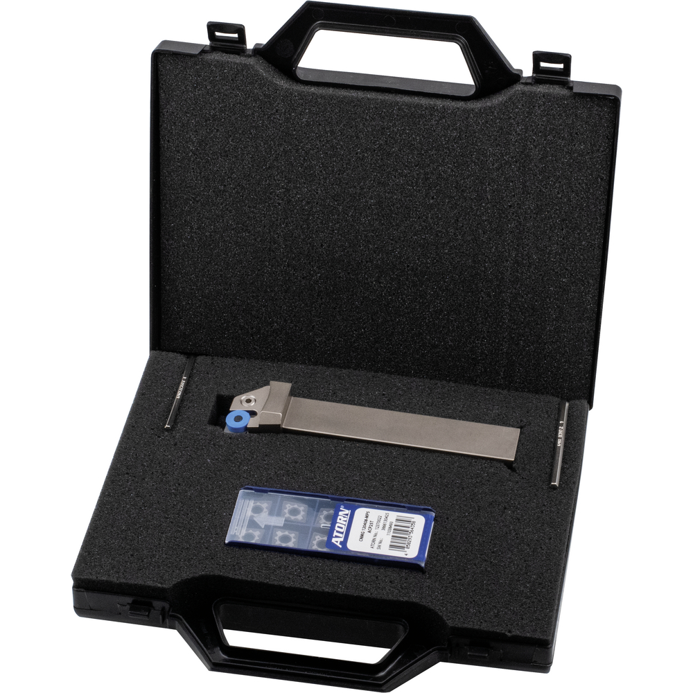 Klemmhalter PCLN-R 2525 M12, 95°,IK inkl. 10 Stk. CNMG 120408 MP5 ACP25T