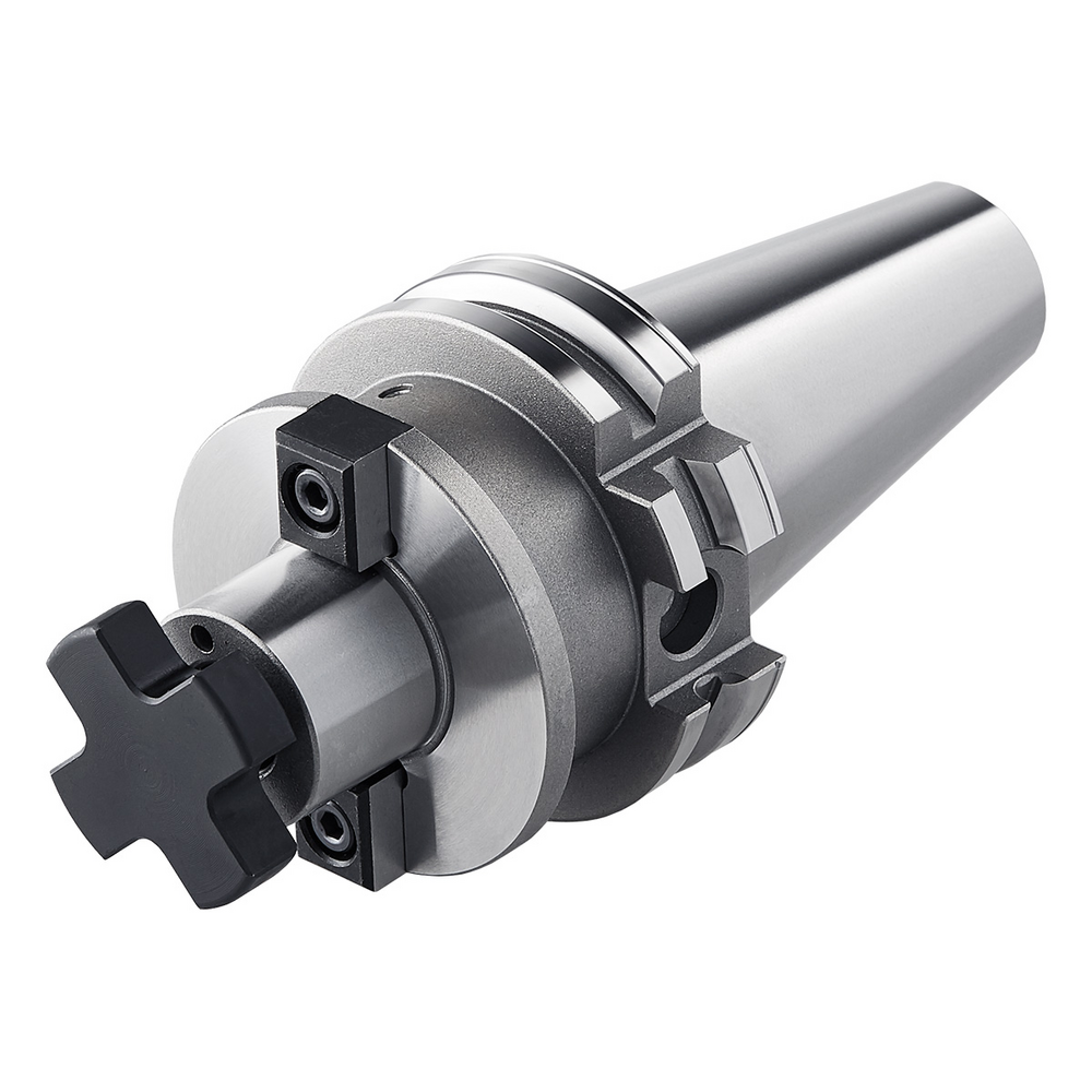 Quernut-Aufsteckdorn SK 40 - 16 - 35 ISO 7388-1 AD/AF mit Plananlage