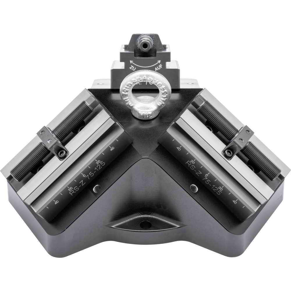 3-fach Pyramide, inklusive 3 Stück Zentrischspanner RS75-125 ohne Backen