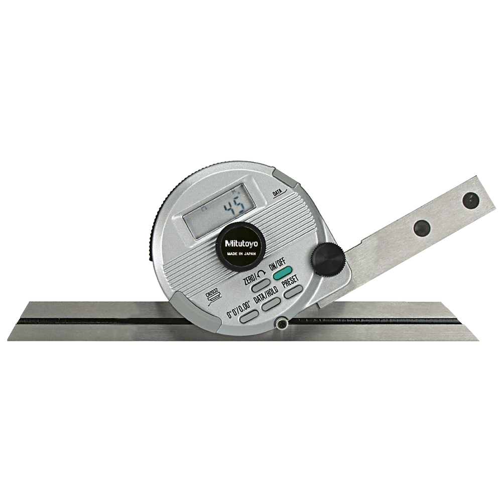 Universal-Winkelmesser 150mm (Skalenteilungswert 1'=0,01°) digital -360°- +360°