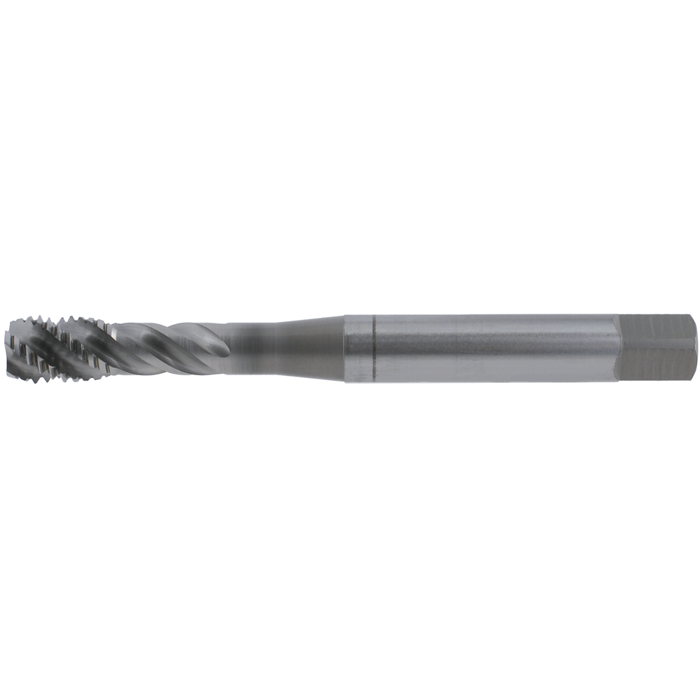 Maschinen-Gewindebohrer HSS-E V3 CC-SFT DIN371C 45°, M2 6HX Grundloch CrN