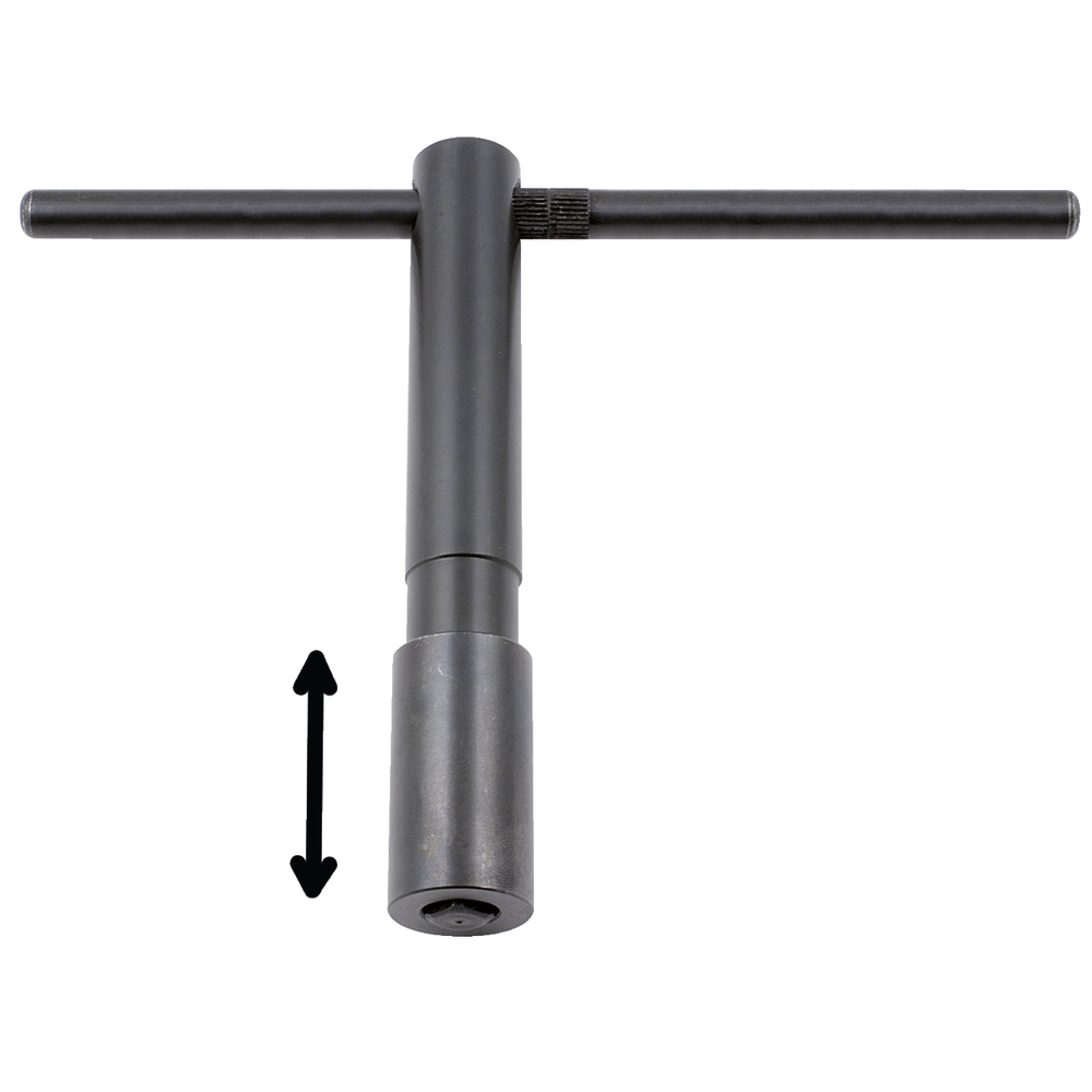 Sicherheits-Vierkant-Einsteckschlüssel DIN 905 6mm, Schaftlänge 110mm