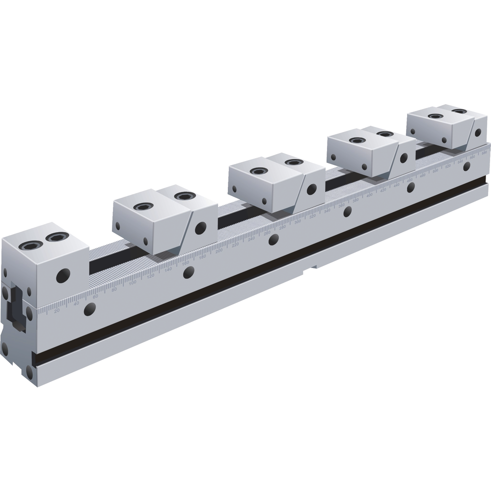 Modulare Mehrfach-Spannvorrichtung 300x50mm