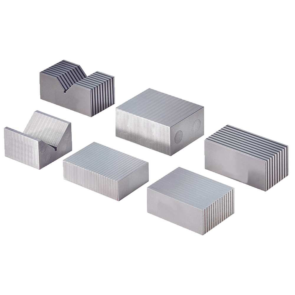 Lamellen-Polblock 70x48x100mm, Polteilung längs