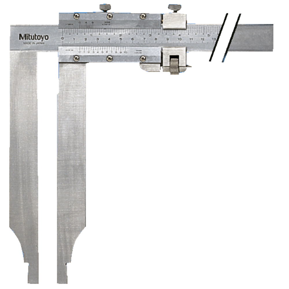 Werkstatt-Messschieber 300mm (0,05mm) lange Messchnäbel (90mm)