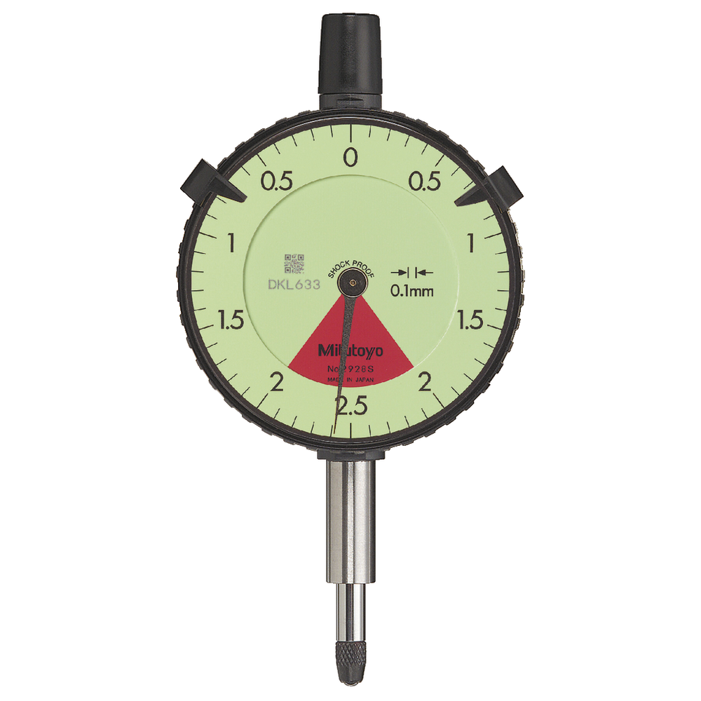 Sicherheitsmessuhr 4mm (0,1mm) Außenring-ø 57mm, stoßgeschützt mit Öse