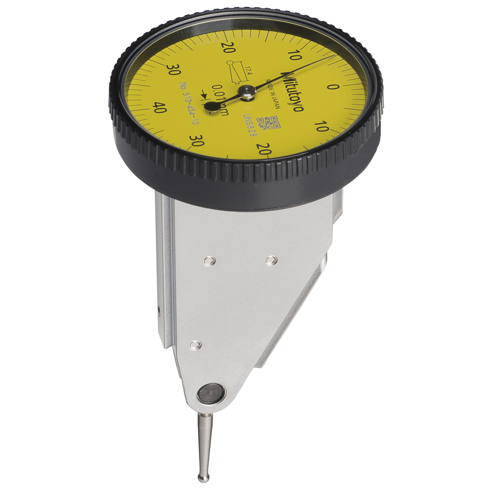 Fühlhebelmessgerät 0,8mm (0,01mm) Skala 0-40-0, Außenring-40mm vertikal