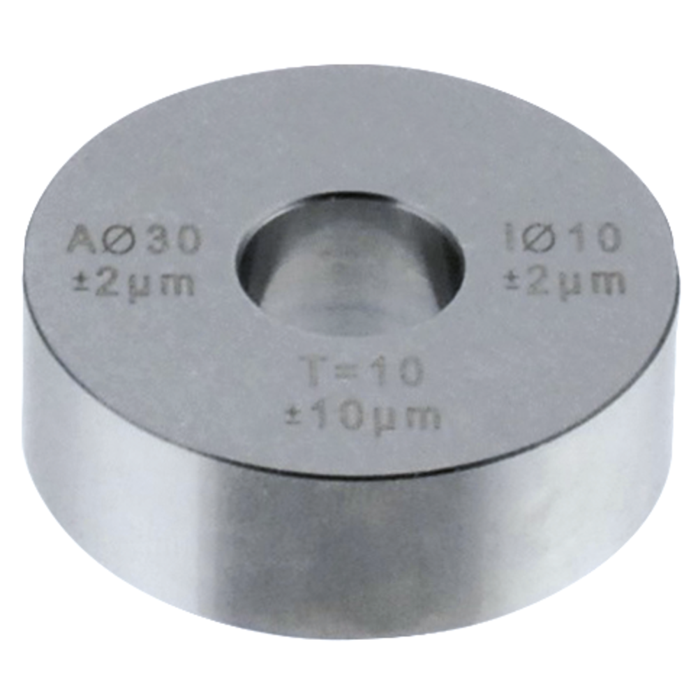 Prüflehre für Messschieber Aø30mm / Iø10mm / H10mm