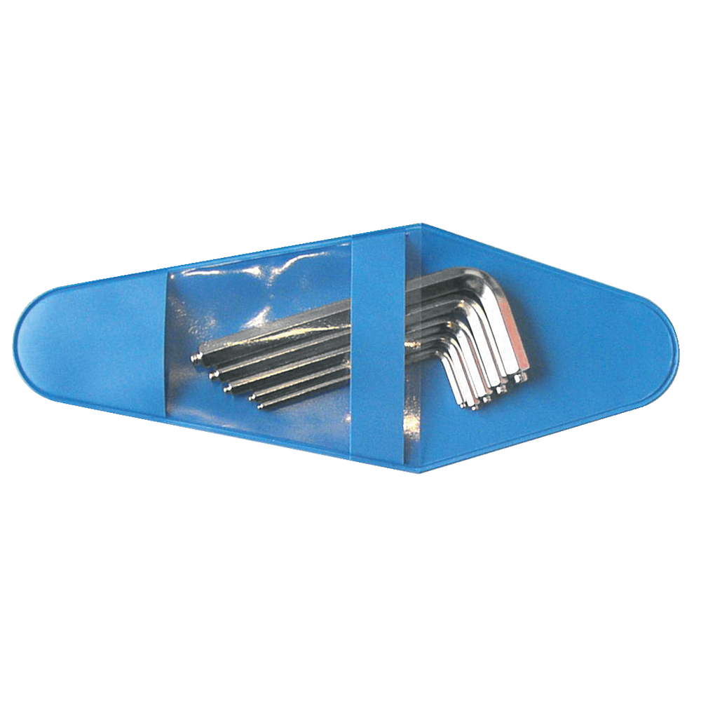 Winkelschraubendreher 6-kt. 5-tlg. DIN6911 mit Zapfen, 3-8mm