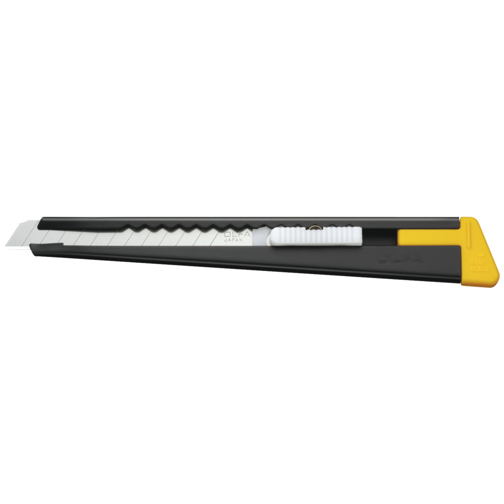 Cuttermesser 180 Black, Stahlgriff