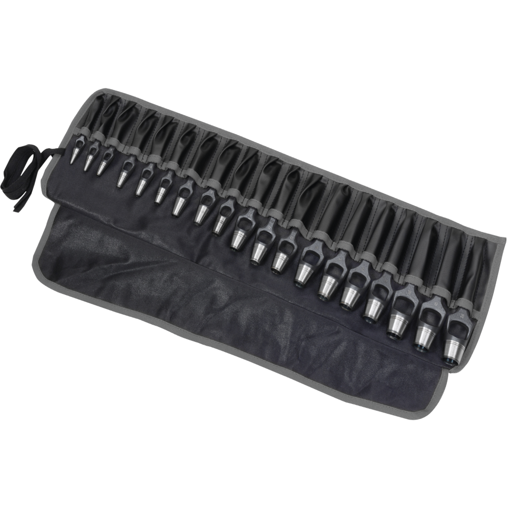 Henkellocheisen-Satz DIN7200A, 15-tlg. (2-30mm)