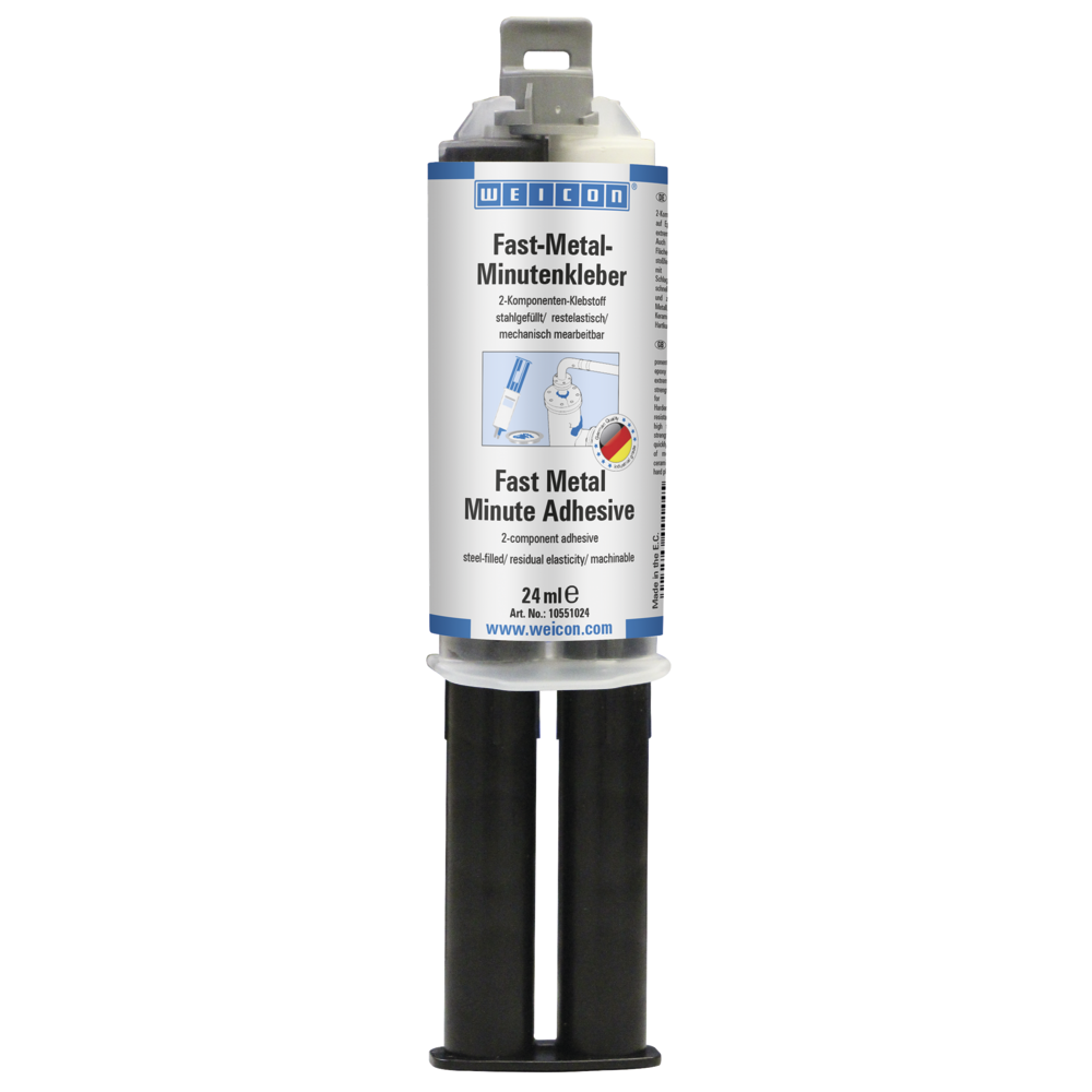 Minutenkleber 24ml 'Fast-Metal ' Zwillingsspritze