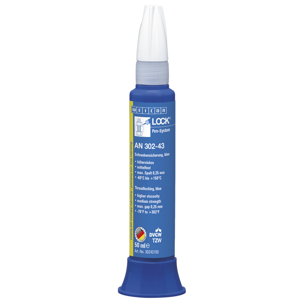 Schraubensicherung 'Lock AN 302-43', 50ml mittelfest