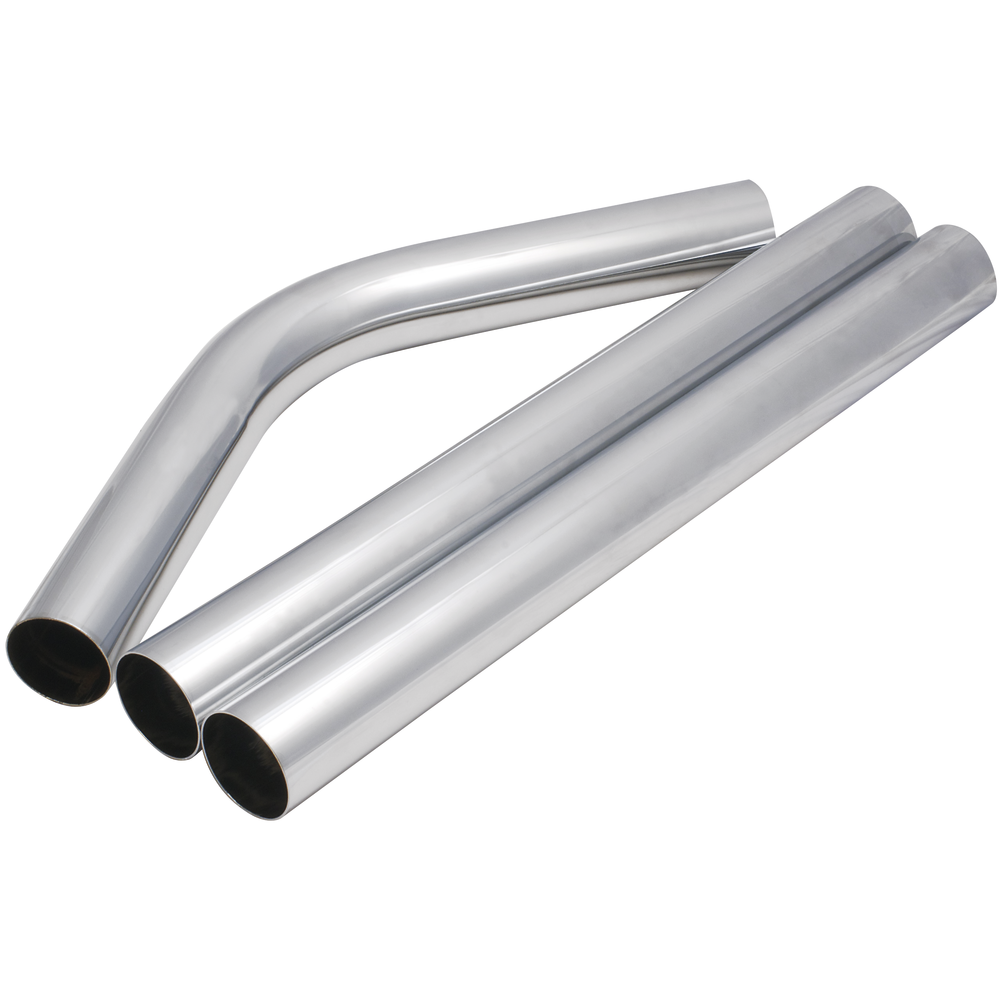 Handrohr 3-teilig, Stahl verchromt, ca.1200 mm lang