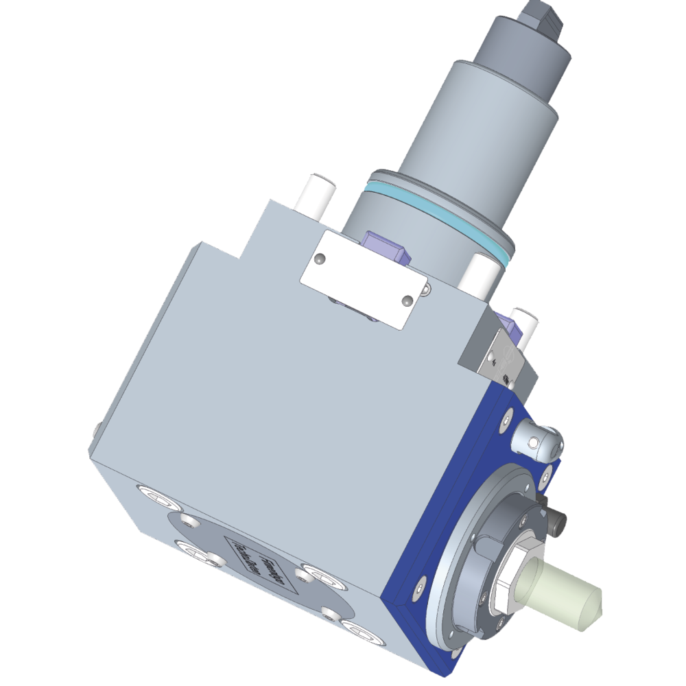 BMT 45 Bohr- Fräskopf, abgewinkelt, li.-re. ER20-Aufnahme. PRECI-FLEX® IKZ ext