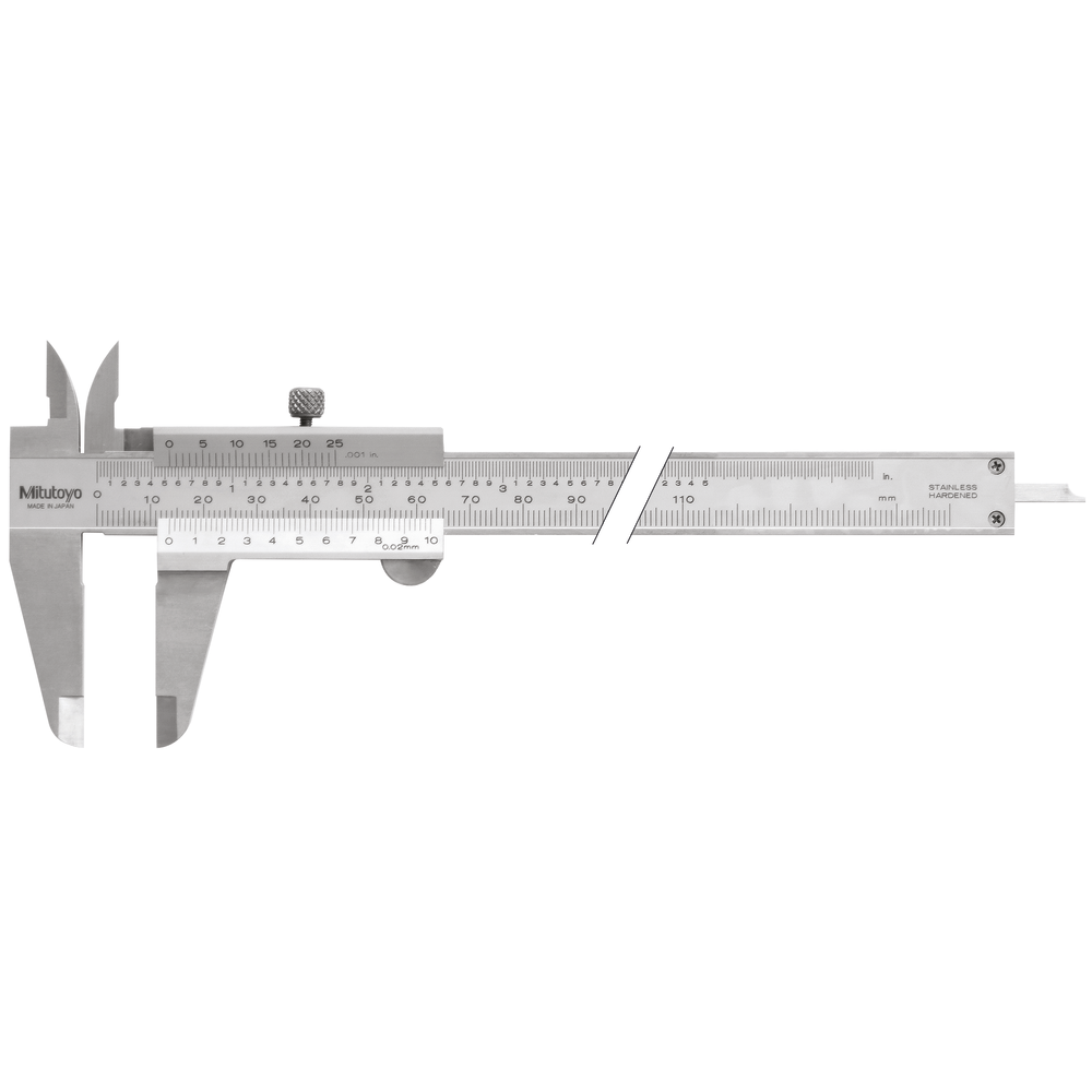 Messschieber 150mm (1/1000'x0,02mm) Feststellschraube oben