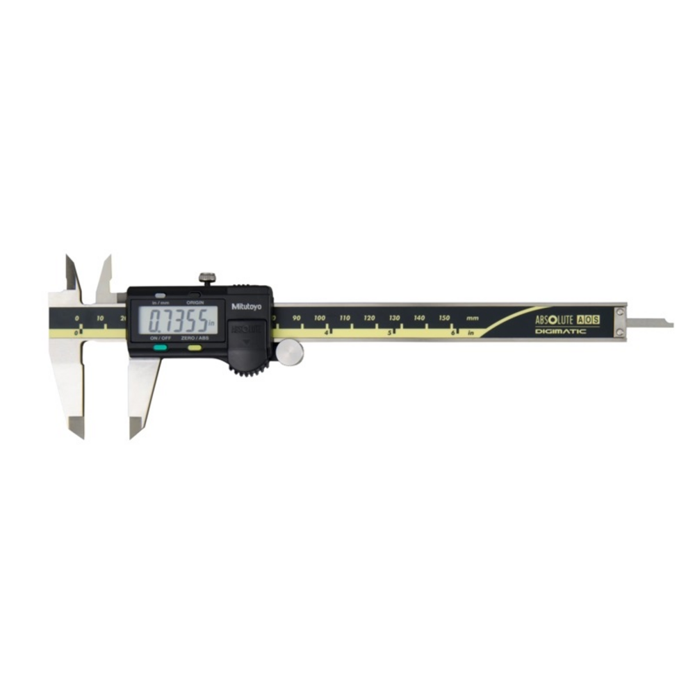 Messschieber digital 150mm/6' (0,01mm/0,0005') Antriebsrolle, Datenausgang