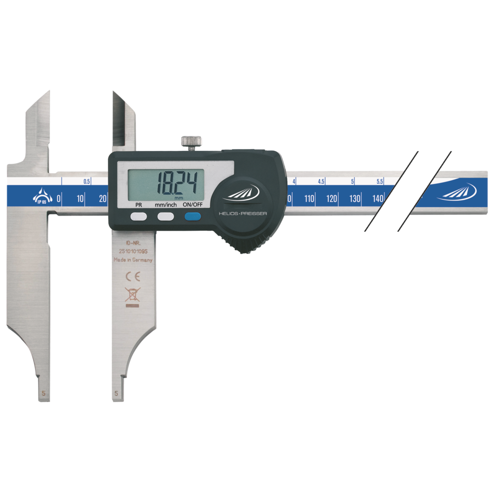 Werkstatt-Messschieber digital 1000mm IP65, mit Messerspitzen