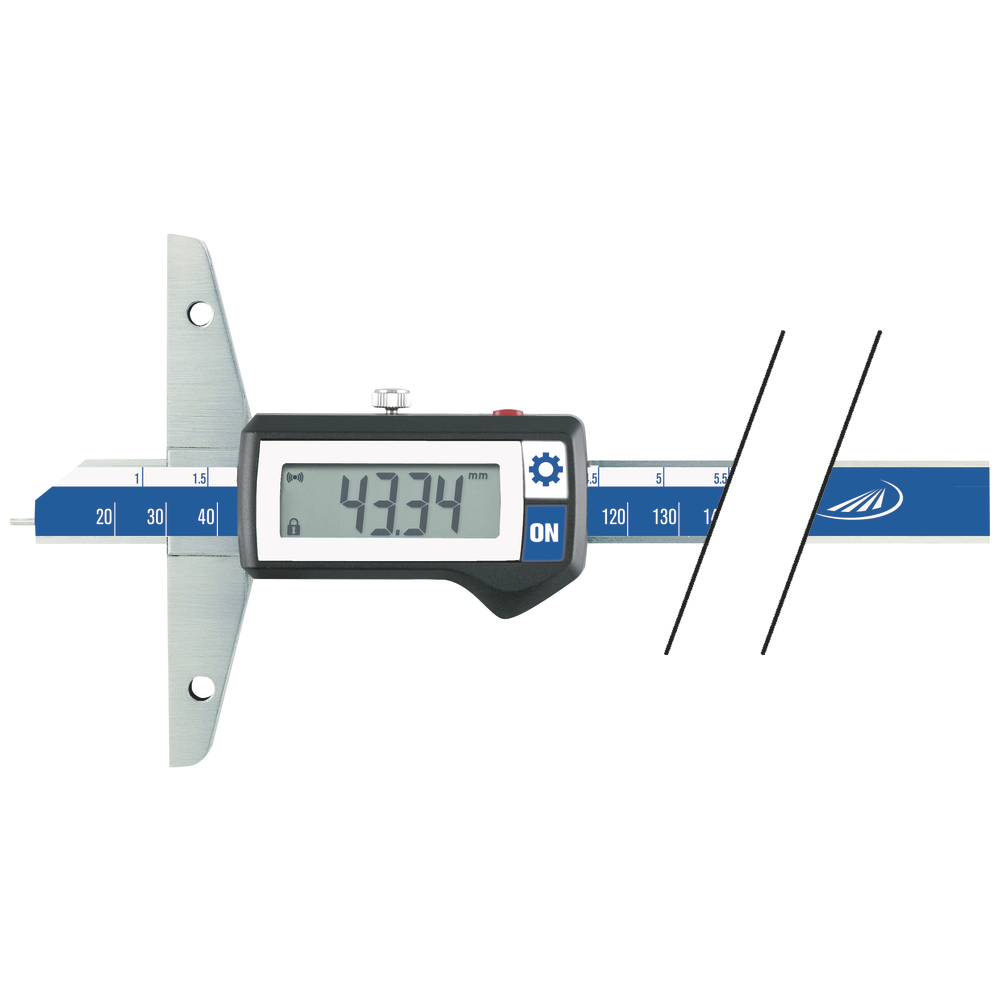 Tiefenmessschieber dig. 150mm (0,01mm) integrierter Funk
