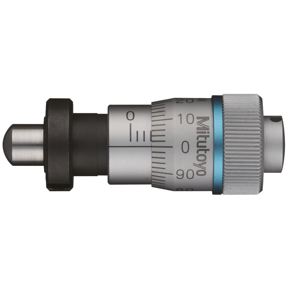 Einbaumessschraube 0-6,5mm (0,002mm) ballige Messfläche, mit Spannmutter