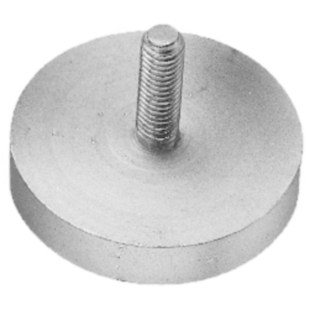 Magnet-Flachgreifer 22 mm Durchmesser mit Gewindezapfen