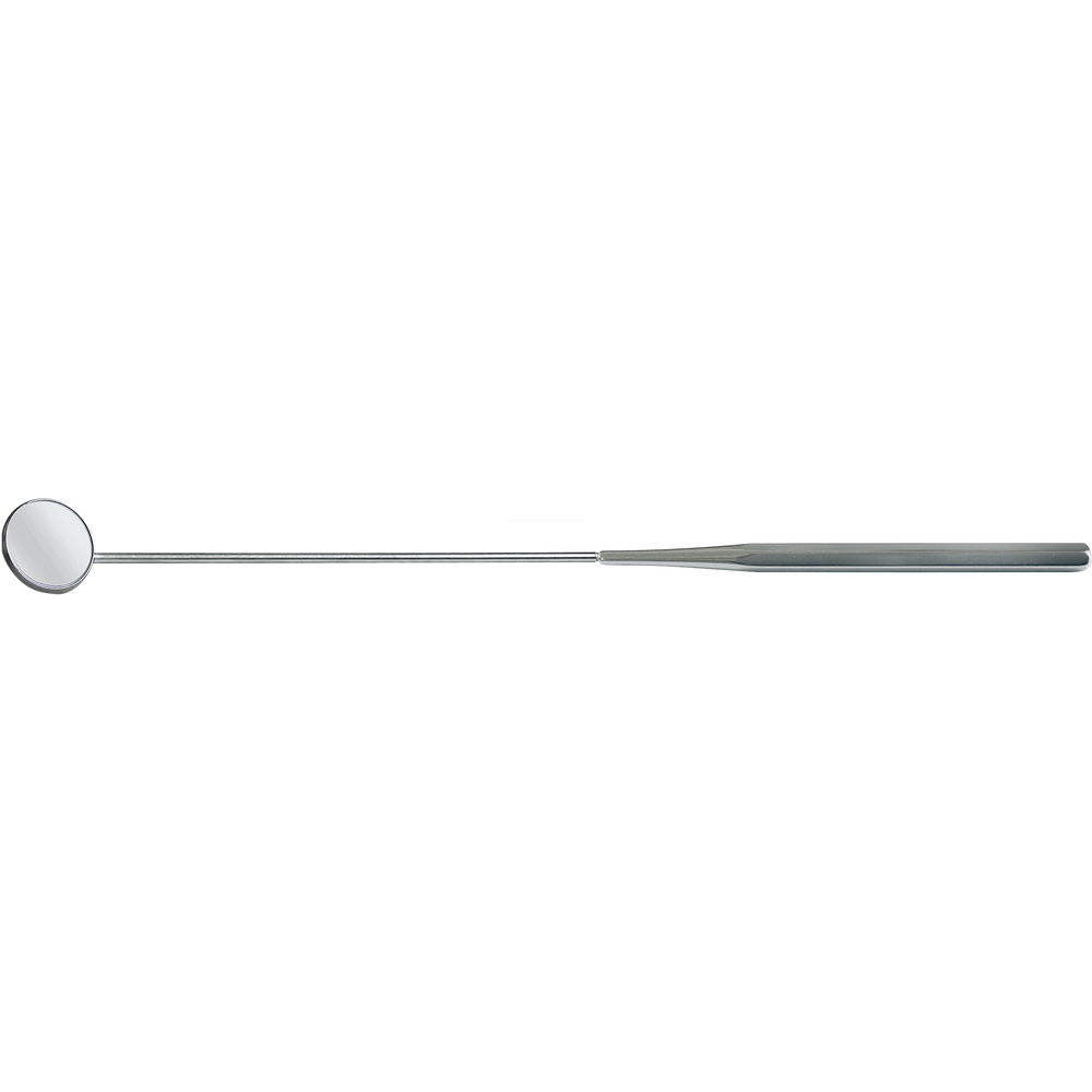 Suchspiegel 2-teilig Metall 30 mm Durchmesser 210 mm Gesamtlänge