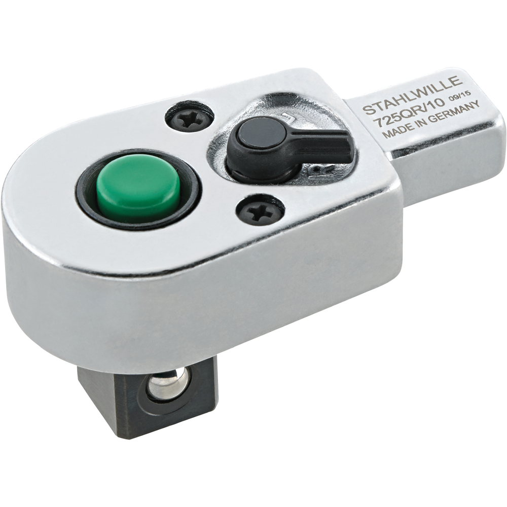 Einsteckknarre QuickRelease Sicherheitsverriegelung 9x12mm, 3/8'