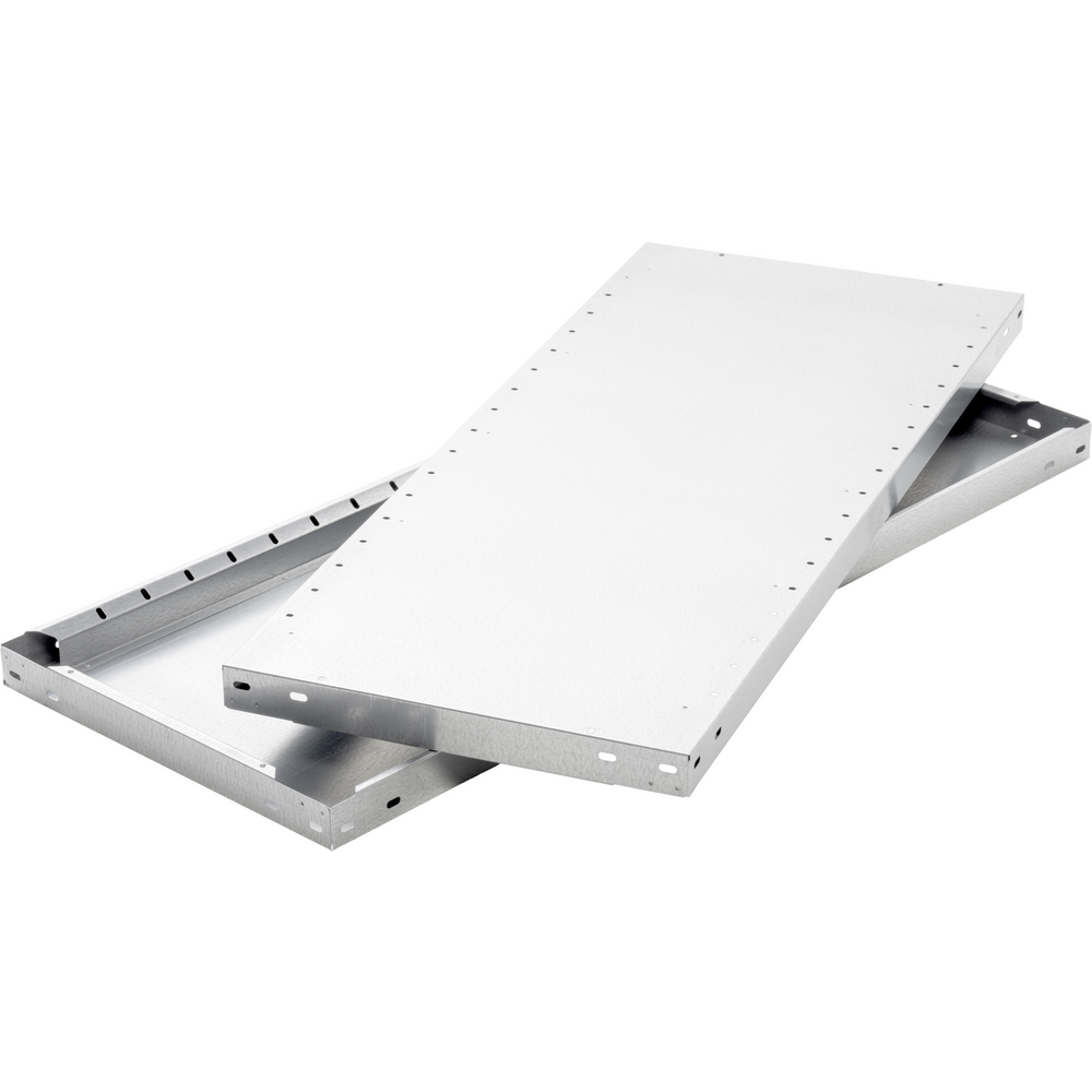 Fachböden f.Steckregalsystem 1000x400 mm verzinkt, 150 kg pro Fachboden