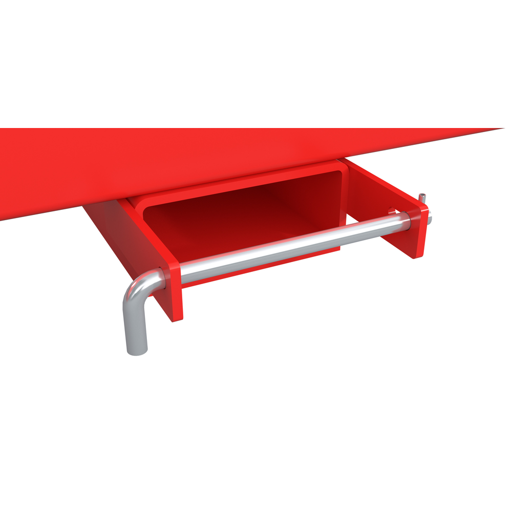 Langguttraverse LGT 4,5, lackiert, RAL 3000 Feuerrot
