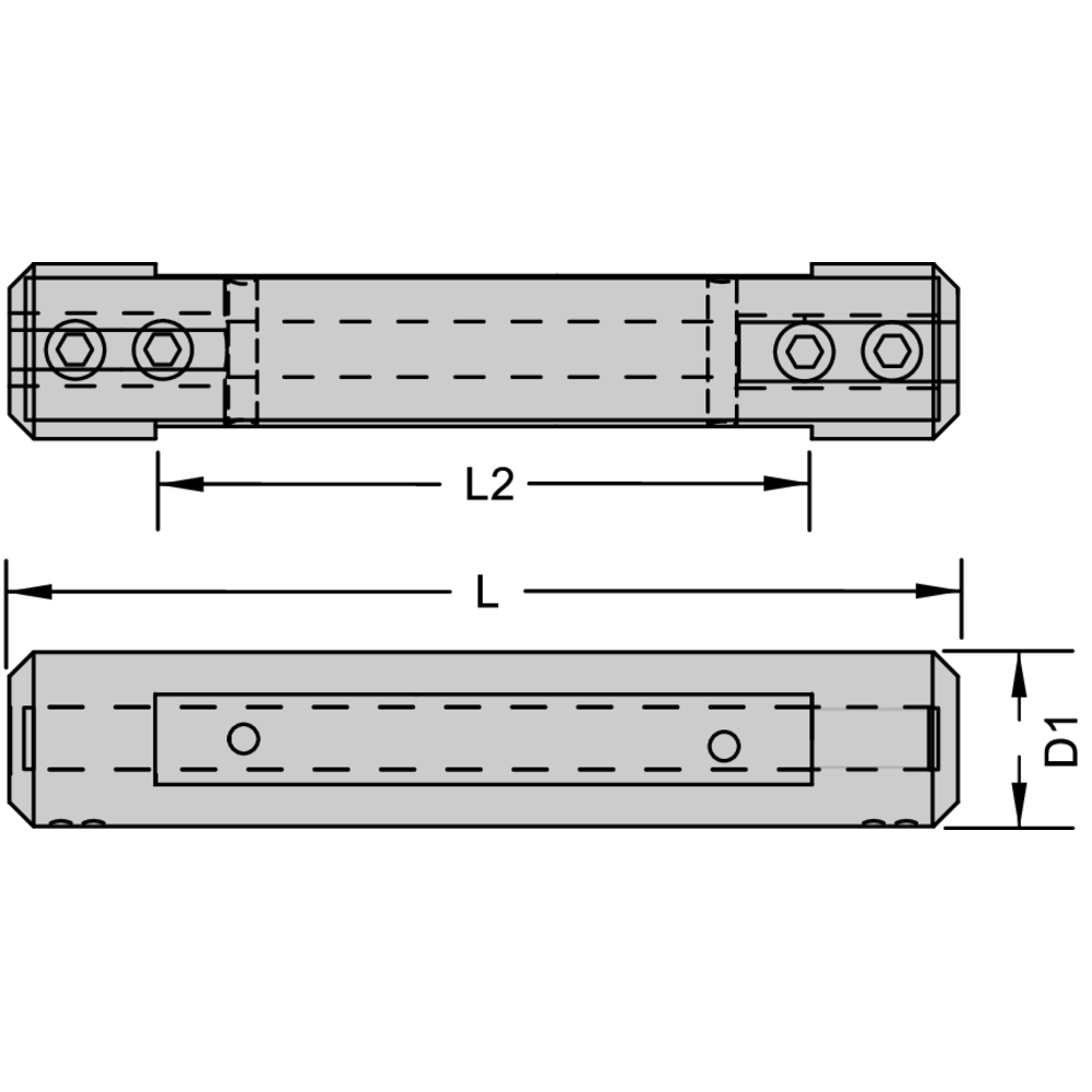 Grundhalter VG08-16 für Flex V08