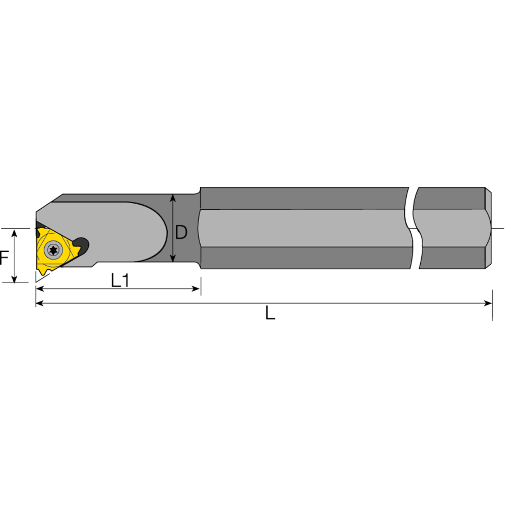 Innengewindeanker 11 x 125 mm - Gewinde M8x35 mm - V2A