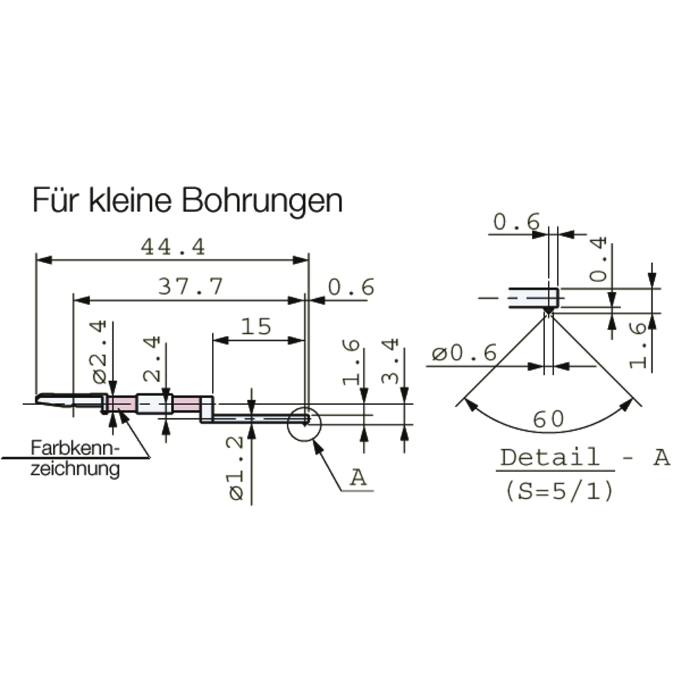 Taster für kleine Bohrungen ab 2mm für Surftest SJ-400