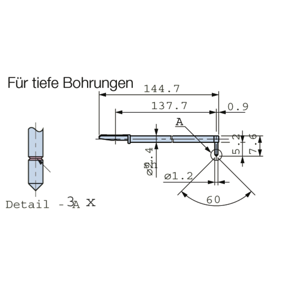 Taster für tiefe Bohrungen für Surftest SJ-400