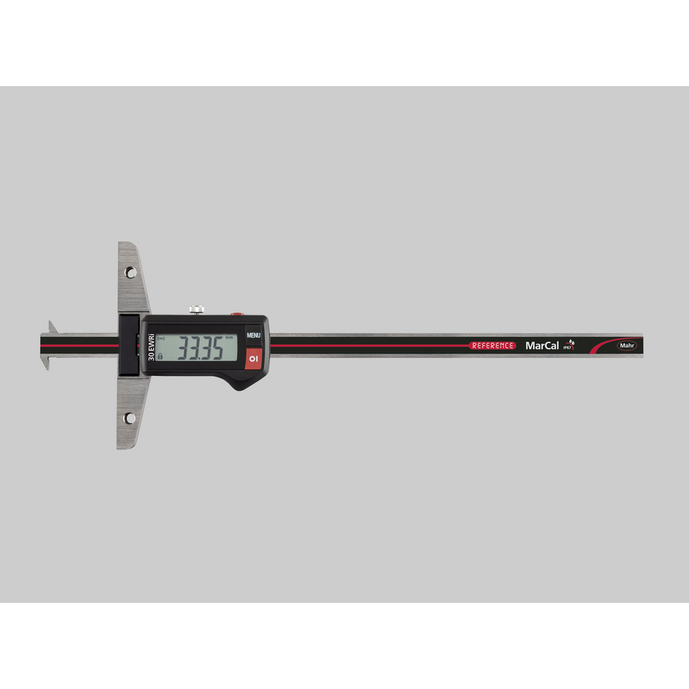 30 EWRi-D Tiefenmessschieber 200mm m.Doppelhaken m.Funk