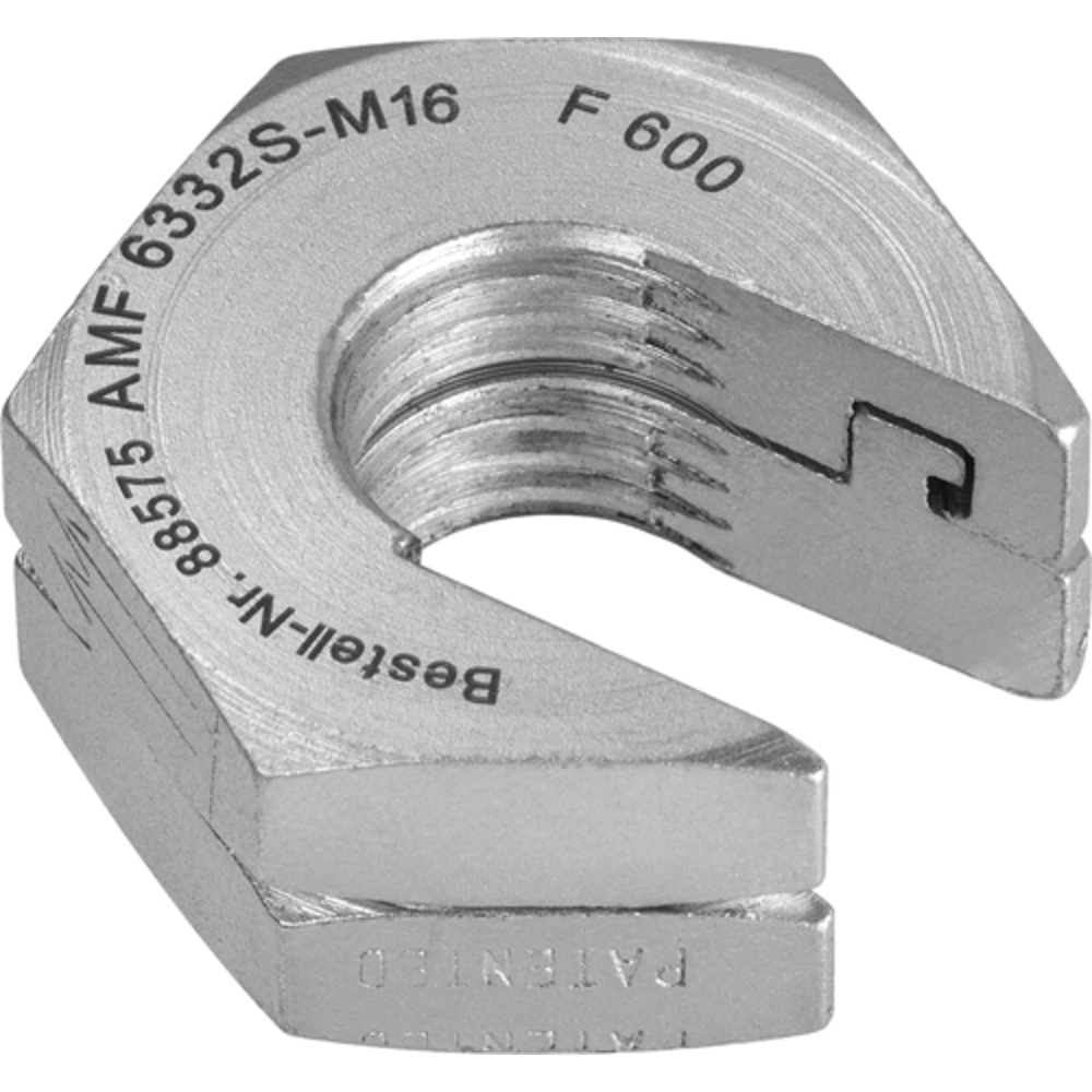 6332S-M10 Schnellspannmutter ohne Bund, Größe= M10, SW=22