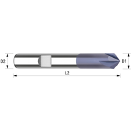 VHM Entgrater 90° ø 4,0 mm