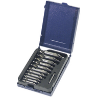 Zentrierbohrer HSS DIN333-A 1,6-5mm, 15-tlg.
